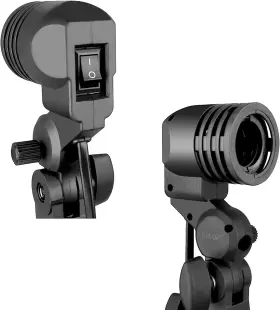 Em-lh-2 Emartinc Emart Light Bulb Stand E26 / E27 Ac Socket Lamp Holder With Umbrella Ph