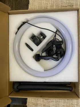 Ot-r10 Endurax Video Photography Ring Light Kit Flexible Legs 360 Ball Head 10 Inch #3