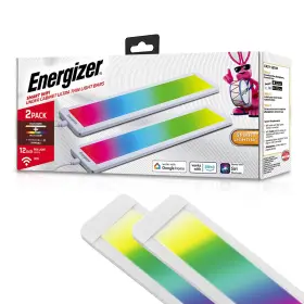 Euc2-1000-rgb Energizer Smart Under Cabinet Light Bar 2 Pack Ultra-thin 0.3 Inch X12 X