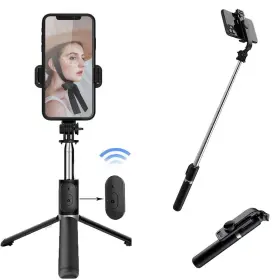 Enkarl 882904661484 Phone Tripod Stand And Selfie Stick All In One Cell Cellp