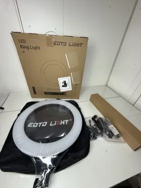 Am18 Eoto Light 18 Inch Led Ring Tripod Stand Dimmable - New Free Ship