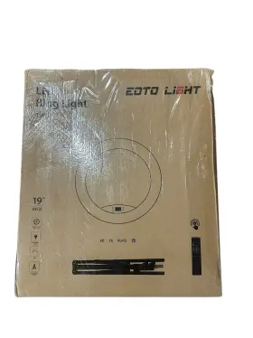 Hq-18n Eoto Light 19 Led Ring With Tripod Dimmable 3 Colors 10 Brightness