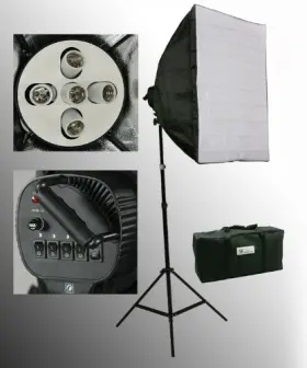 Ephotoinc 923874237486 Ephoto 1000 W Photo Studio Video Photography Softbox Lighting Light Kit By Vl