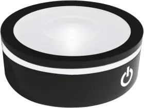 Eustuma 726084193949 Led Light Base Non-slip Round Display Stand For 3d Crystal Glass Ball Ar