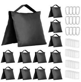 Evekea 762736908080 12 Pack Sandbags Weight Bags For Photo Studio Photography Video Equipment Em