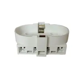 2g11 Ezfit 767410052431 Lamp Holder Vertical Snap-in 4 Pin Cfl Compact Fluorescent Socket Pbt