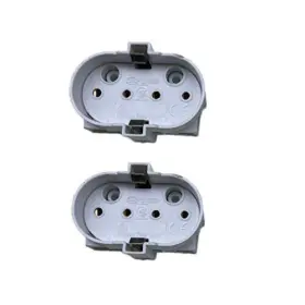 2g11 Ezfit 767410052523 2pcs Socket 4 Pin Cfl Compact Fluorescent 4-pin Led/cfl Uv Tube