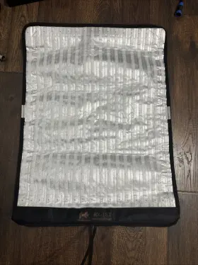 Rx-18t Falcon Eyes Flexible Led Panel Photo Light With Softbox Honeycomb Grid #3
