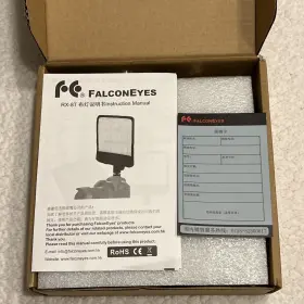 Cri95 Falcon Eyes Rx-8t Falconeyes 16w Led Video Light Flexible On-camera Kit 5600k #3