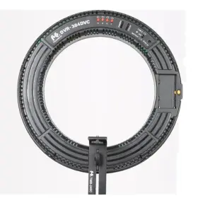 Dvr-384dvc Falconeyes Falcon Eyes 23w 384 Ring Led Panel 3000-5600k Lighting Video Film Con