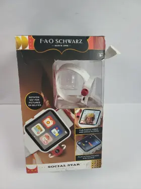1014314 Fao Schwarz Social Star Selfie Smart Watch Rotates 120 For Pictures New. 92