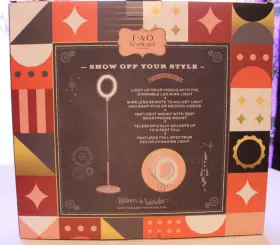 82718319 Fao Schwarz F.a.o Social Star Selfie Adjustable Light Stand 5 Ft Wireless Remote #2