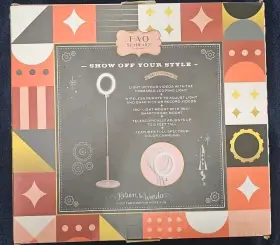 Fao Schwarz 843479187380 Social Star Selfie Light Stand Pink New #2