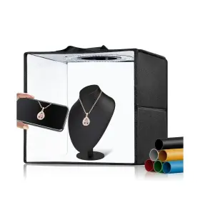 Lb12 Fasonic 12 Inch X12 Portable Photo Studio Light Box Photography Professional Dimmable Sh