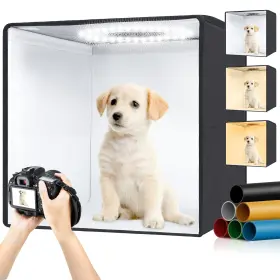 Lb16 Fasonic Portable Light Box And Soft 16 Inch X16 Professional Shooting Tent With 120 Le
