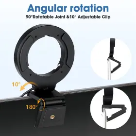 Fdkobe 783214797491 Webcam Lighting Ring Light For Laptop/computer Zoom Call 4ftsmall Vi #3