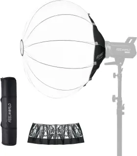 Fsl65-of-eu-us Feelworld Portable Lantern Softbox 65cm 25.6 Inch For Fl125d Fl125b Fl225d Fl225