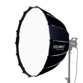 Fl125b Feelworld Fsp90 Portable Deep Parabolic Softbox 90cm 35.4 Inch For Fl125d Fl225