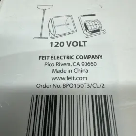 Bpq150t3 Feit Electric 2 Packs Halogen Light Bulb 150 Watts For 120 Volt Fixtures #3