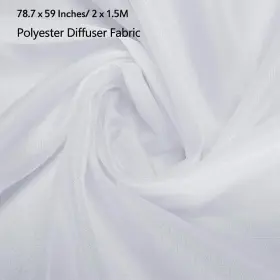 Fiewszihu 313096927923 Diffusion Fabric Light Grid Cloth 78.7 X 59 Inches/ 2 1.5m Photography Diffuse #2