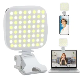 Figifidia 789344932443 80 Selfie Light For 2000mah Portable Led Adjusted 3 Modes 0-100%