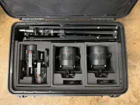 2-p360ex Fiilex 2-p180e K412 4-light Led Travel Kit And
