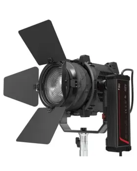 Fiilex Flxq5clr Q5 Color 160w Rgbw Led Fresnel With Barn Doors 48v Psu Cable