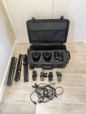 K411 Fiilex Light Kit With Medium Softbox