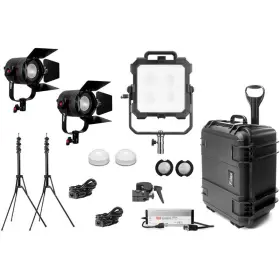 P360 Fiilex X341 Gaffers Interview Travel Kit With 1 X Matrix Ii Tw And 2 Pro P