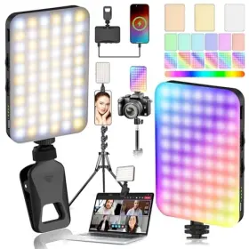 Fj-xjc-210 Fjheperpoo Selfie Light With Built-in Power Bank 96 Cri Studio Lighting - 2000mah