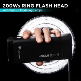 Evolv200 Flashpoint 192223175655 R200 Ring Flash Head For And Pro Pocket Ultra-powerf #2