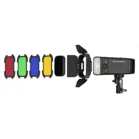 Fpbd07ii Flashpoint Barndoor Kit For Evolv 200 Pro Ii Pocket Flash
