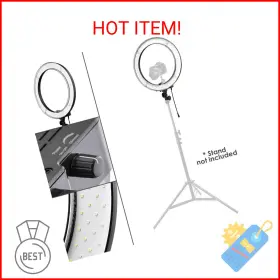 Rl-led-19 Flashpoint Photo/video 19 Inch Dimmable Led 55w 5500k Ac Powered Light Ring With