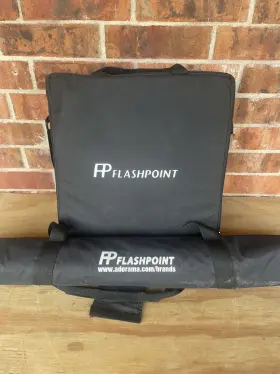 Tl-13 Flashpoint Inch Powered 42w 5500k Fluorescent Ring Light W/ Trip Pod New