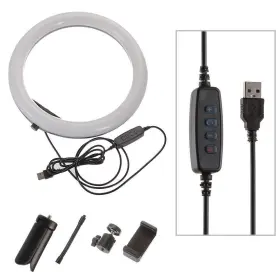 Focusfoto 727780960958 Ring Light Kit 10 Dimmable Led Standfor Camera Smar #2