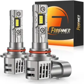 Forenner Fo05q360706 9005 Bulbs Fog Light 44000lm 900% Brighter 6500k Cool White 1 Siz