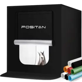 Fositan 680577495876 Photo Light Box Upgrade 8 Backdrops Studio 20 Inch /50cm Adjustable Br