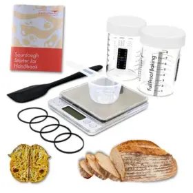 Full Proof Design Llc 860004450320 Baking Sourdough Starter Kit 1/2 Hour Guide Video Link Two