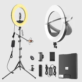 H-18-h-zd-b2 Fyrxznth 18 Inch Ring Light With Stand 55w 6700k Led 63 Tripod Multi-angle Adjusta