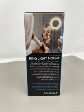 G Smartgear 030698066767 Hands Free Video Live Stream Set Bright Adjustable 11 Led Ring Light #2