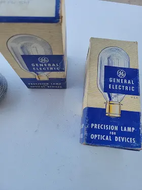 500t20 Ge 500t20/64 2x General Electric Stage Studio Lamp 500w 120v Original Box Nos #3