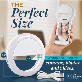 Gearlight 445046033095 Selfie Ring Light For Computer Or Phone - Iphone Compatible Led #2