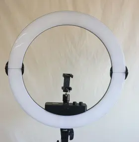 Flr-18 Geekoto Flr18 18-inch Dimmable Folding Bi-color Led Ring Light New Nos