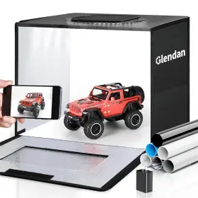 Gld-3040 Glendan Portable Light Box Photography 16 Inch X12 Professional Dimmable Photo B