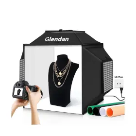 Gld-rgx-50 Glendan Upgrade Light Box And Soft 20 Inch X20 Professional Portable Photo