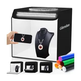 Gld-sd-4040 Glendan Light Box Photography 16 Inch X16 Portable Photo Shooting Tent Kit W