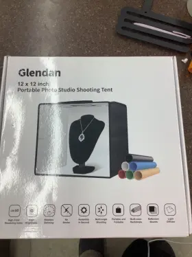 Pbst-100 Glendan New Nib Portable Photo Studio Shooting Tent Light Box 12 Inch X