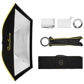 Glow 192223175778 Parasnap 30x40 Rectangle New Gen Sterlingfibre Bowens Mount Softbox With