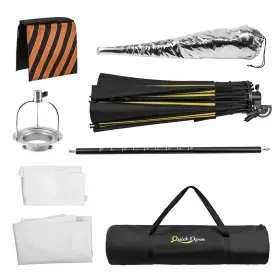 Profond-fs-55 Glow Profond Quick-open 55 Inch Deep Parabolic Softbox Focusing Rod System 144cm