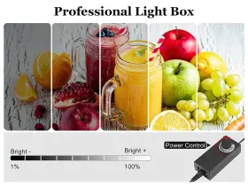 Glzwig 757915011309 Lightbox Glz 32x32 Inch Photo Studio Light Box Shooting Tent Kit With Dimmab #3